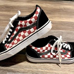 Vans checkered old skool W10